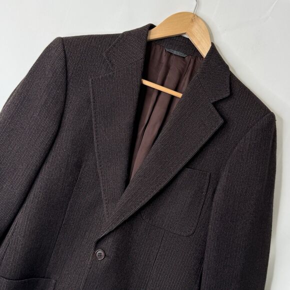 John Varvatos Jacket Wool Blazer Sport Coat Mens EU 48 USA 38 Italy Made Preppy - Picture 4 of 16
